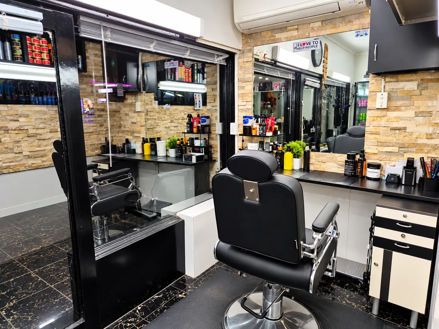 Inside Scissor King